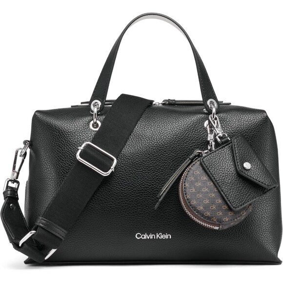 Versatile Cali Satchel: 12.75'' Zippered Handbag with Adjustable Crossbody Strap - Picture 1 of 5
